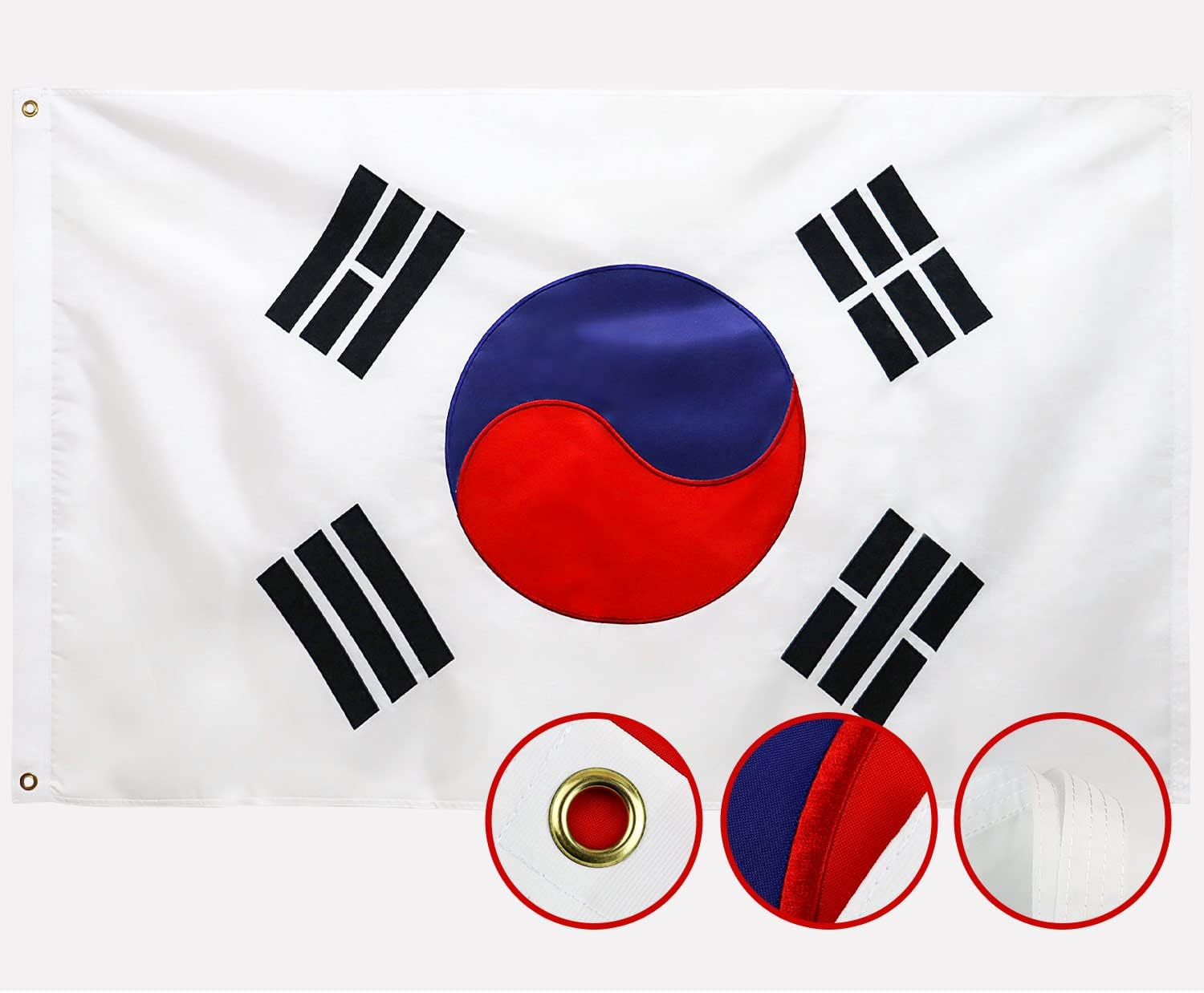 八步韩国国旗 3x5ft